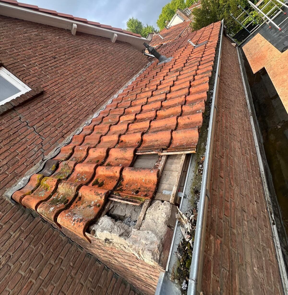 Pannendak vernieuwen